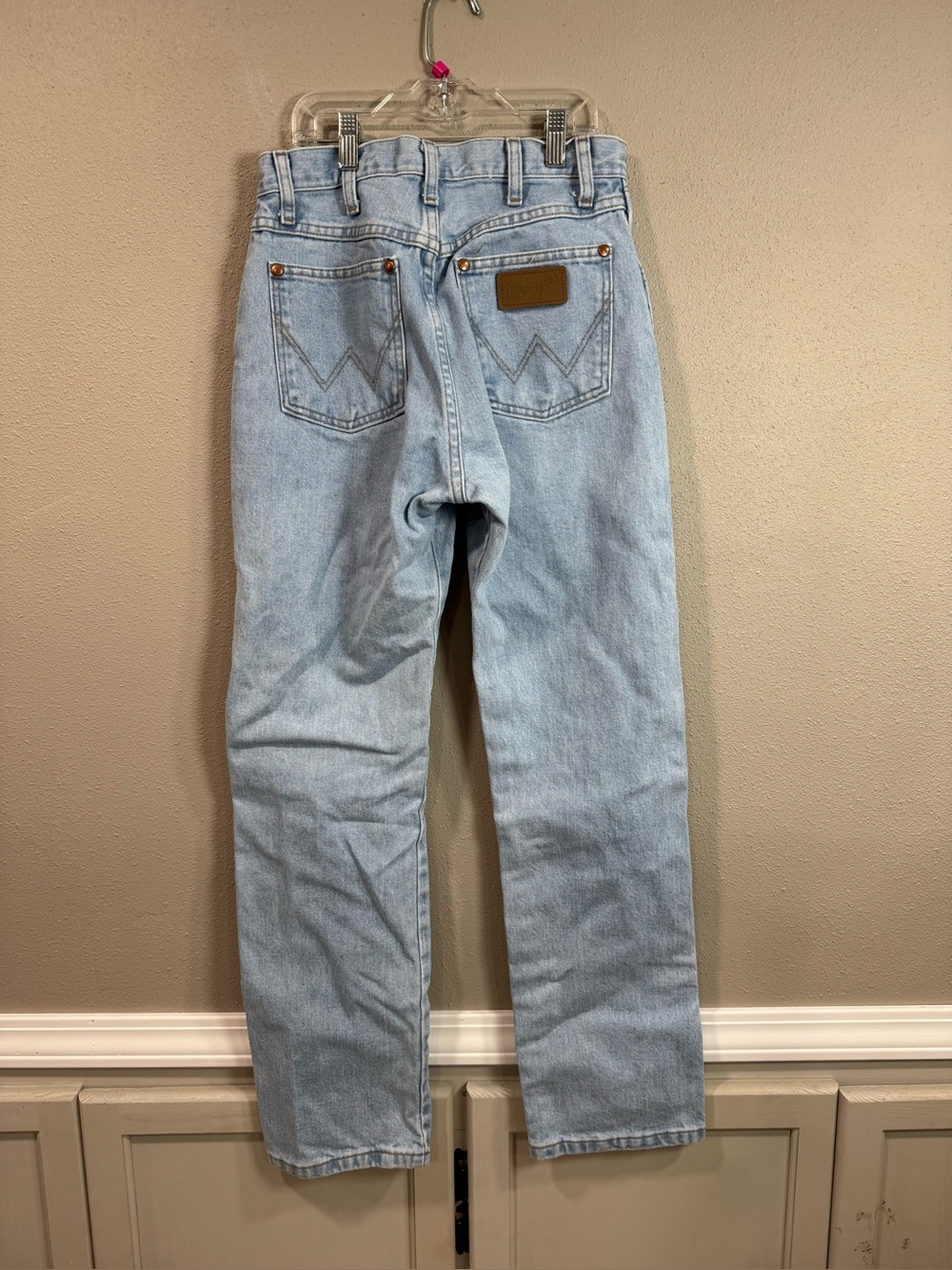 Wrangler Light Wash Slim Boot - Picture 2 of 5